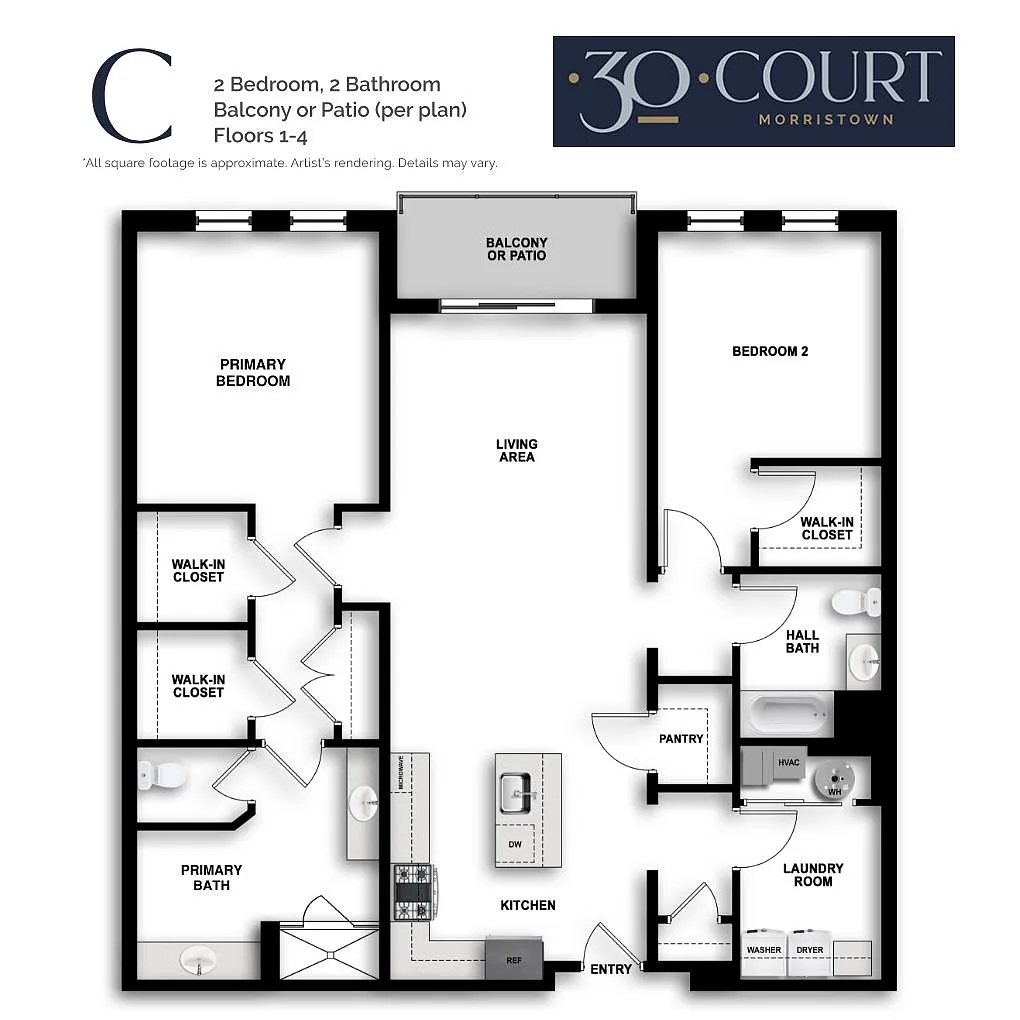 Floor plan C1