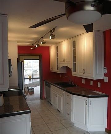 Updated kitchen with new appliances