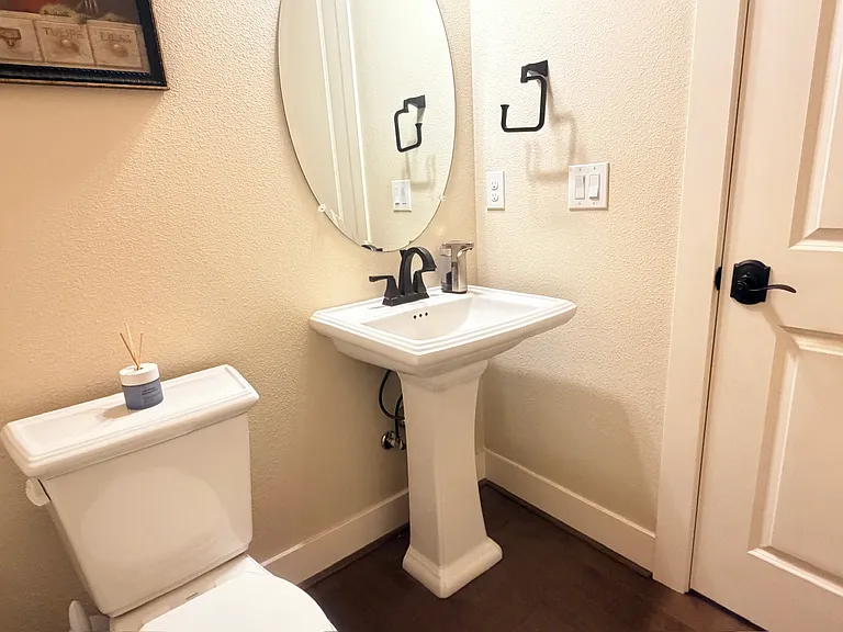 Main-level bathroom