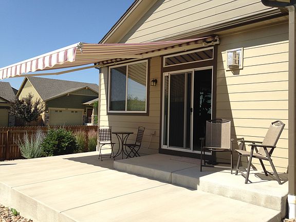 patio with sunsetter