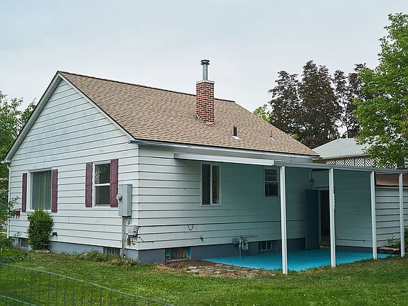 Back patio area