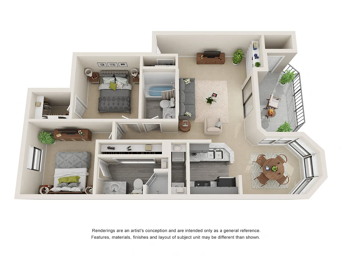 Floor plan B1 - Classic