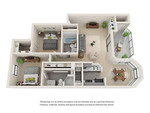 Floor plan B1 - Classic