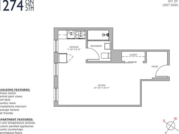 2nd image of 1274 5th Ave #608A