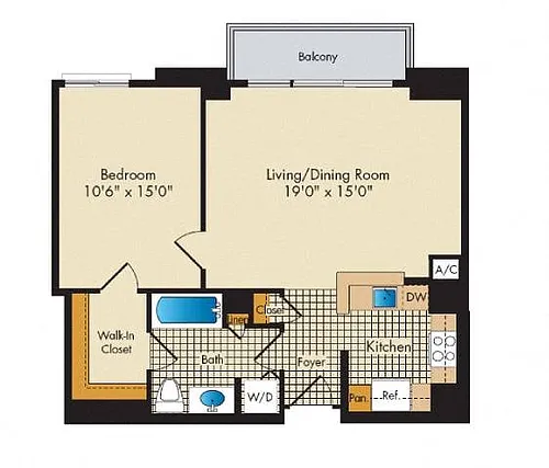 Floor plan Devon