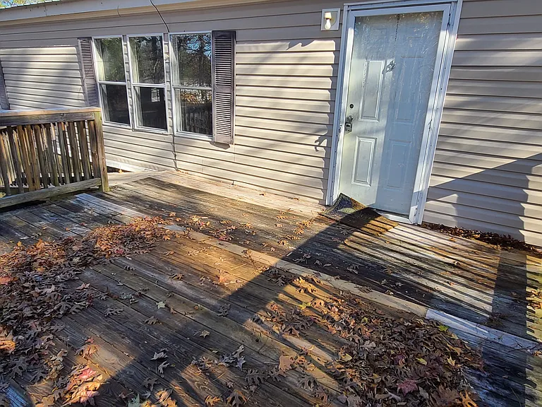 Back deck A