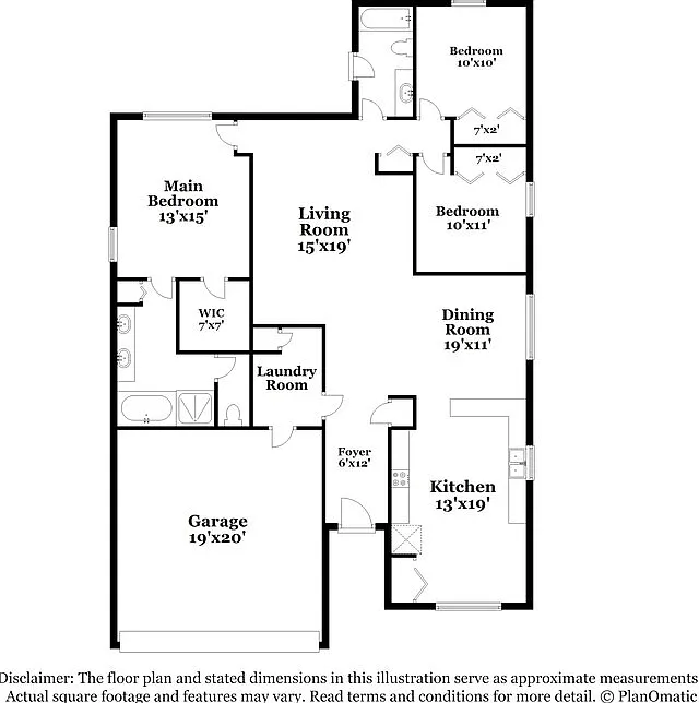 3 bed, 2.0 bath, 1672 sqft, $1,985 — Photo 2