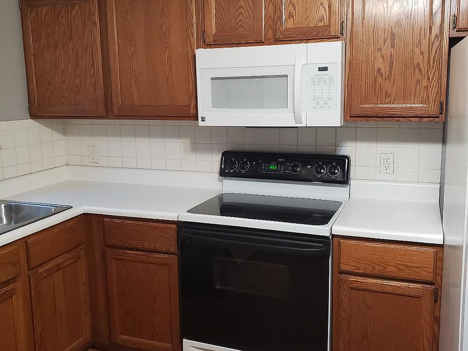 New microwave hood with stove