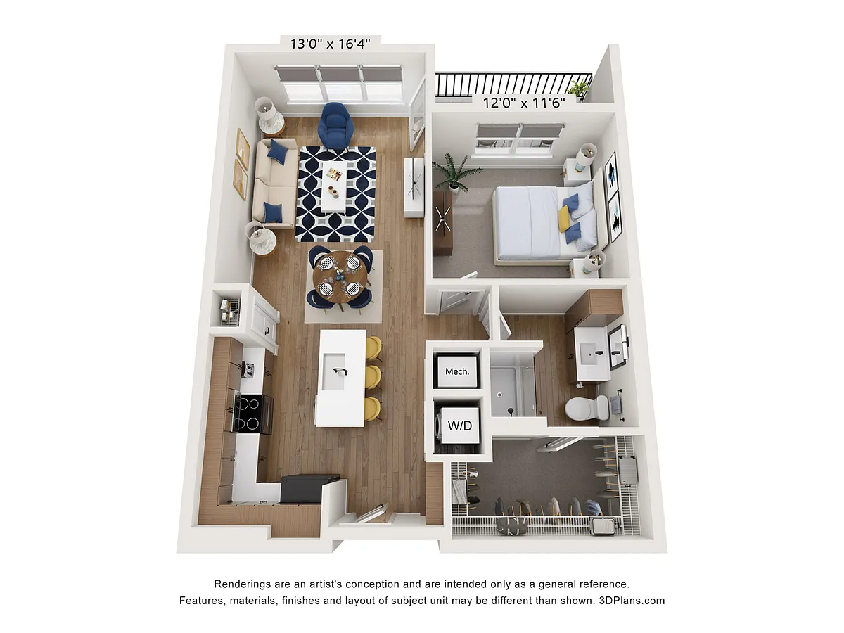Floor plan A15 Cedar