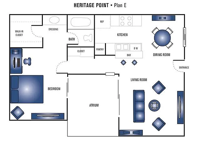Floor plan Plan E