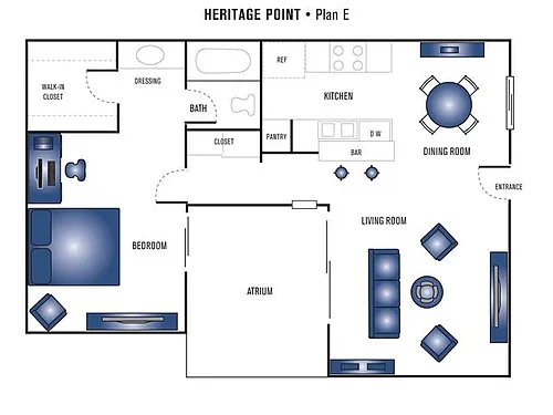 Floor plan Plan E