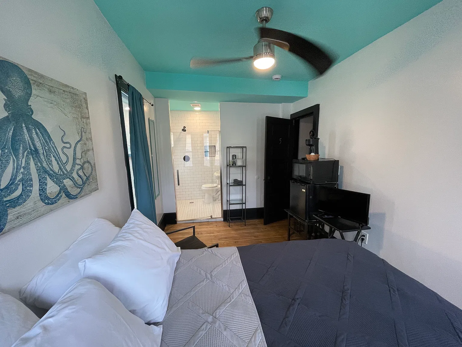 Bedroom 5 from the East