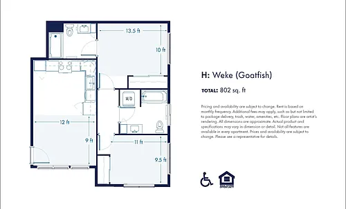 Floor plan Weke