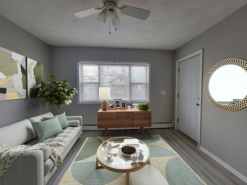 Living room (virtually staged)