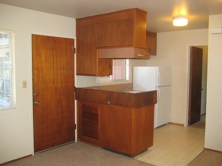 Kitchen view.
