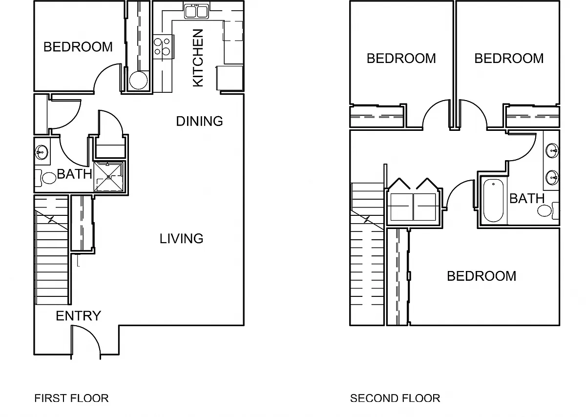 Floor plan 4 Bedroom