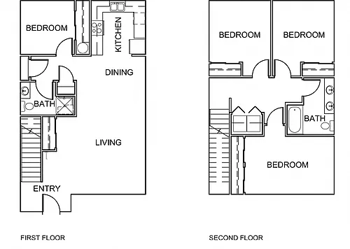 Floor plan 4 Bedroom
