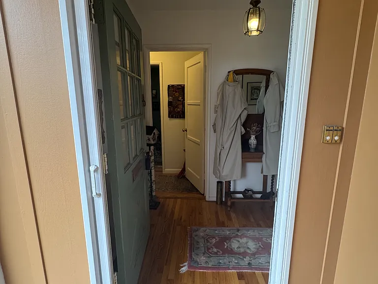 Entry through Front Door