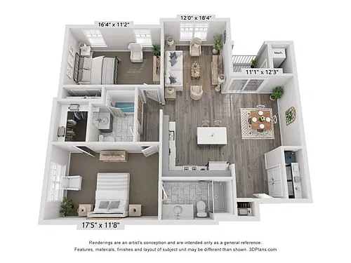 Floor plan Dogwood