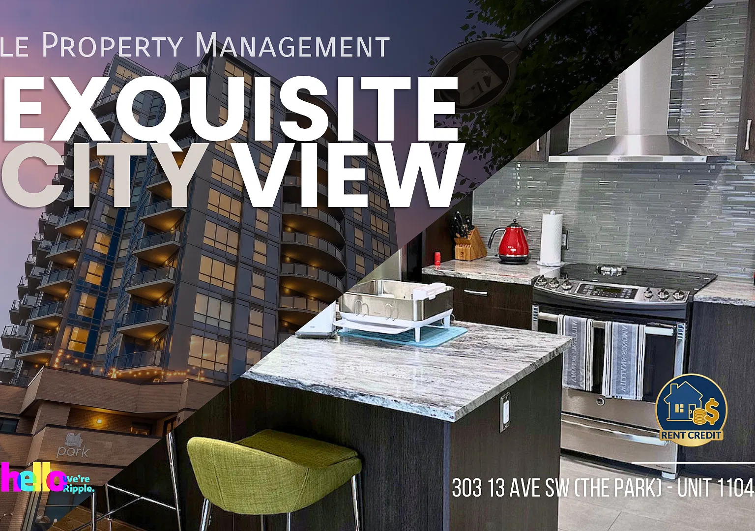 Amazing 2 Beds/ 2 Baths Apartment In The Heart Of Downtown — Photo 1