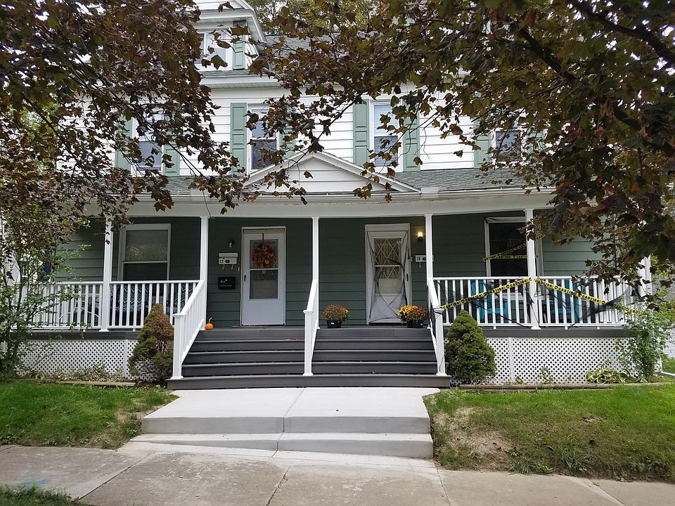 Right side of twin house