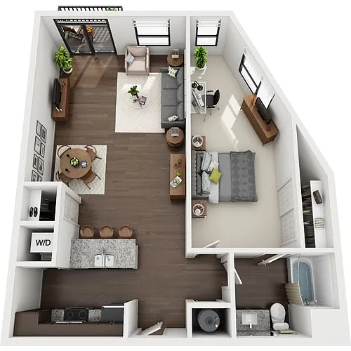 Floor plan 1-C