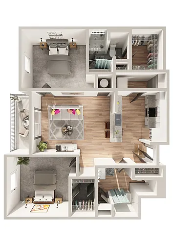 Floor plan B1
