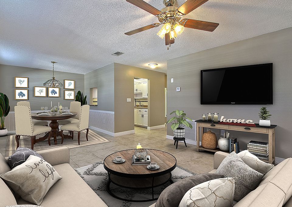 LR/DR with Virtual Furniture