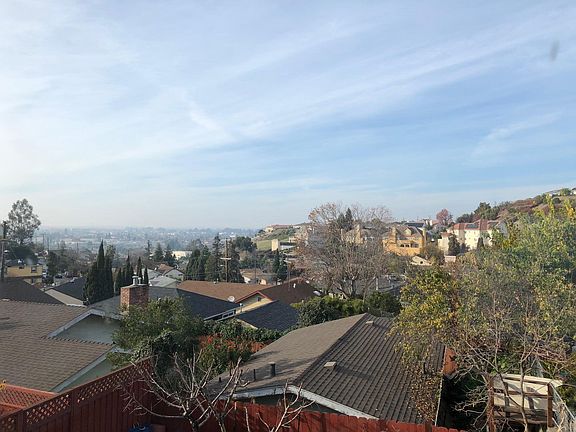 View from dining area window
