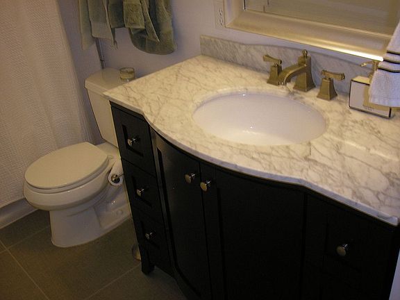 Newly remodeled bathroom