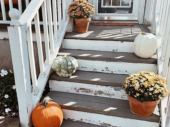 Stairs to Front Door
