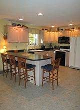 Kitchen with large pantry