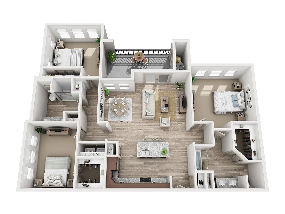 Floor plan C1
