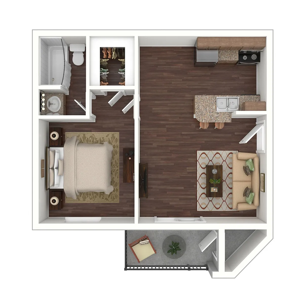 Floor plan A1-U
