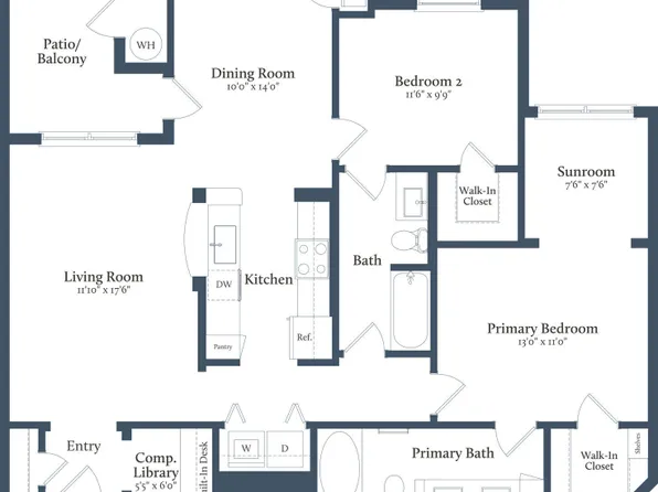 5 Riverhurst Rd APT 728, Billerica, MA 01821