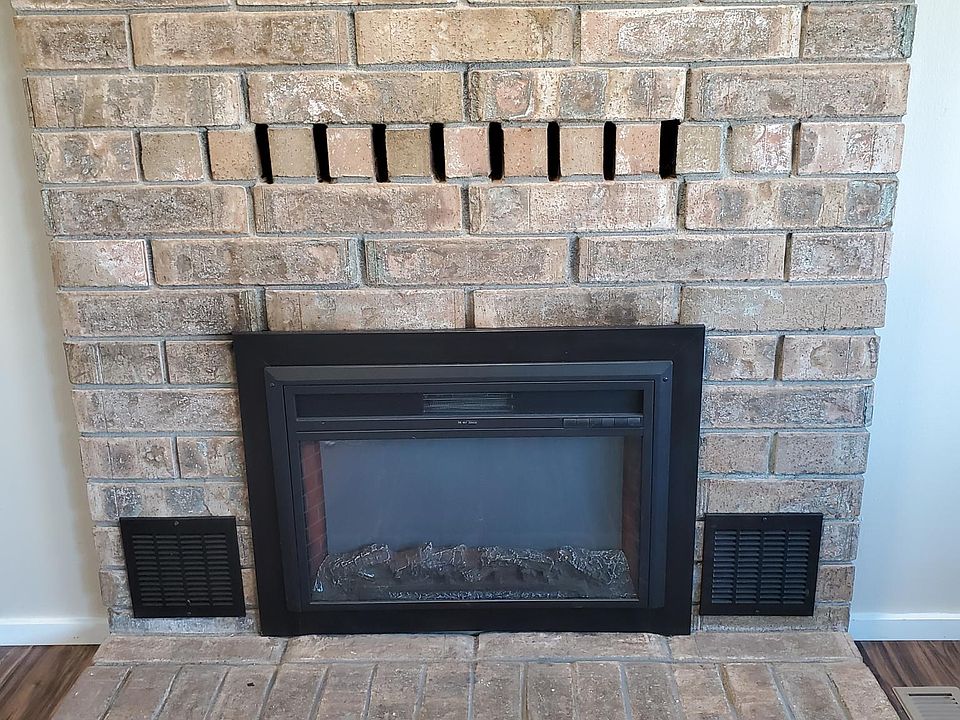 new electric fireplace, with remote