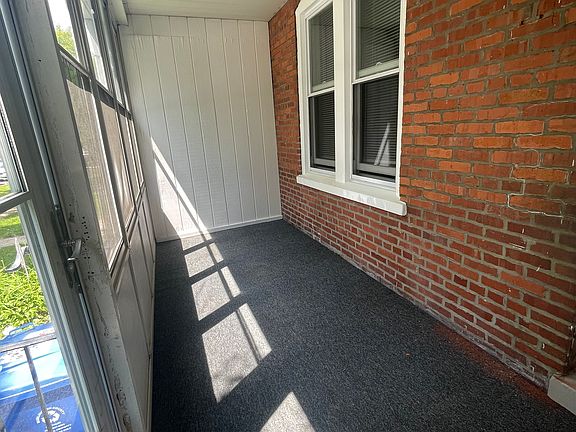 Enclosed front porch