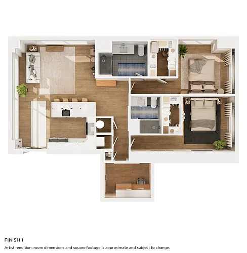 Floor plan B13