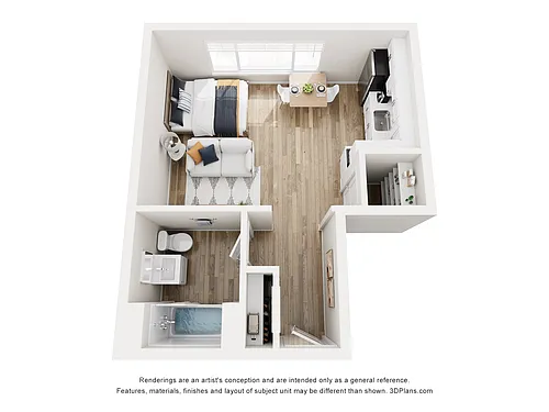 Floor plan The Isles