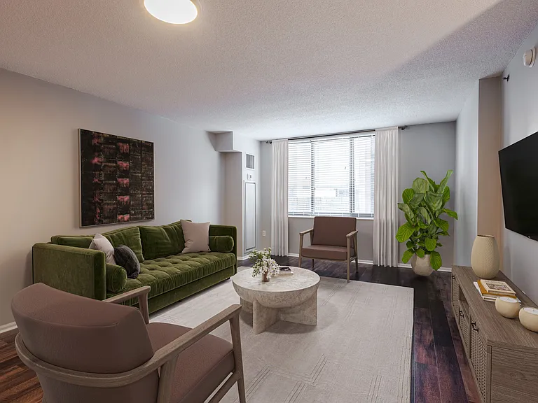 High-Ceilings at 15 Bank Apartments in White Plains, NY 10606