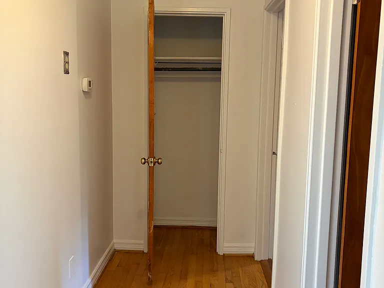 Hall coat closet