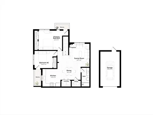 Floor plan Colonel John (B02)