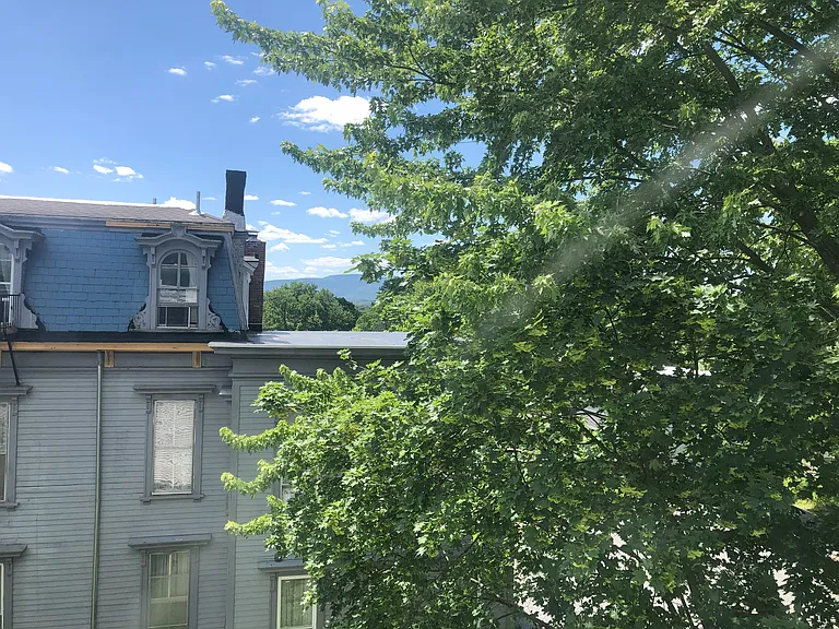 View from kitchen