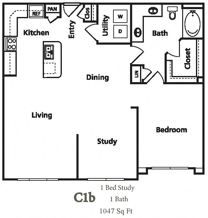 Floor plan c1b_524