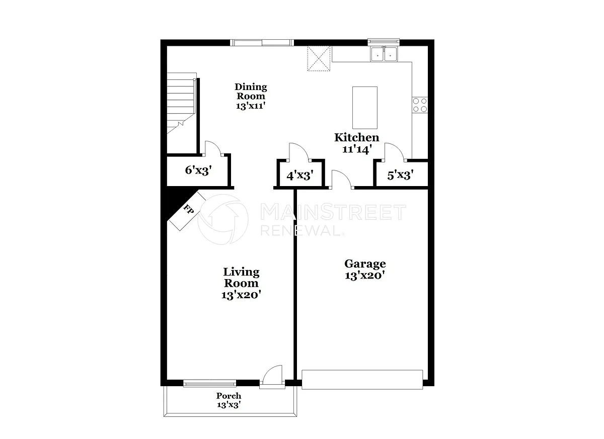 Floor Plan - 260 Mount Olivet Dr