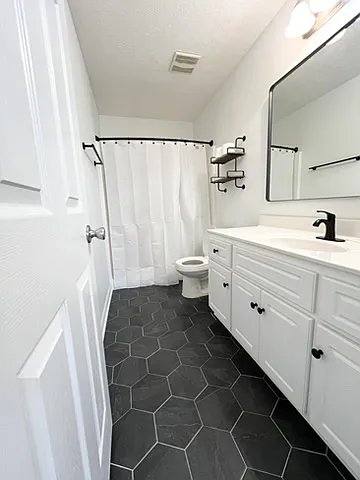 Main Bath with Walk in Shower