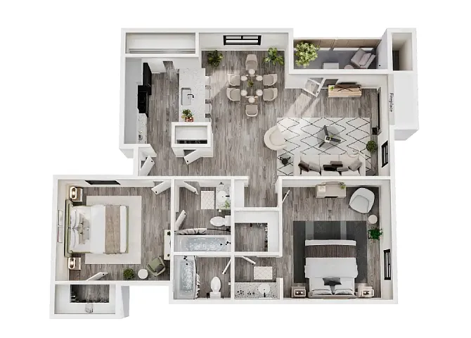 Floor plan B2