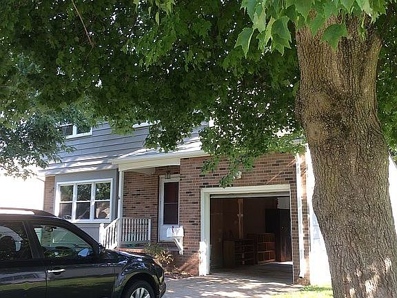 Garage and driveway