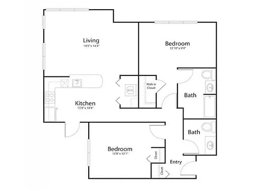 Floor plan 2B2