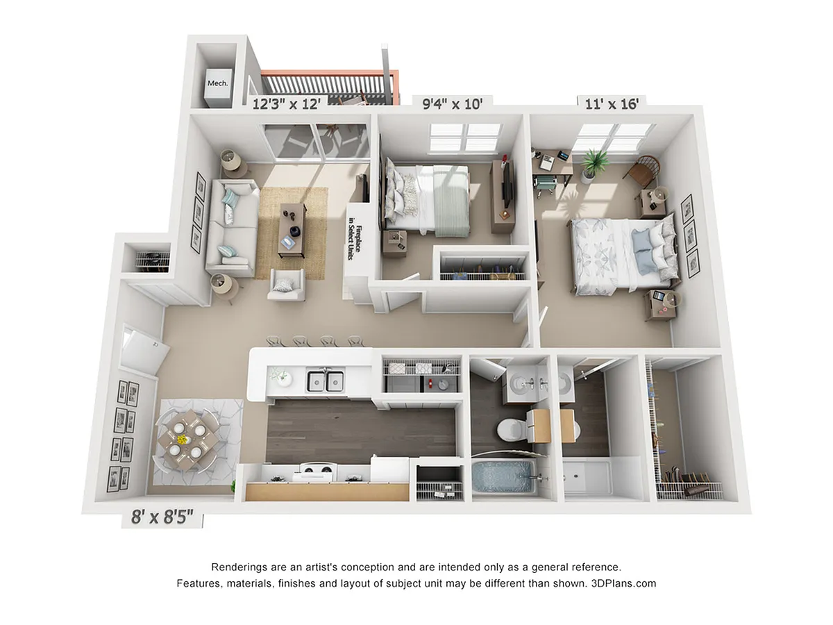 Floor plan Lorraine
